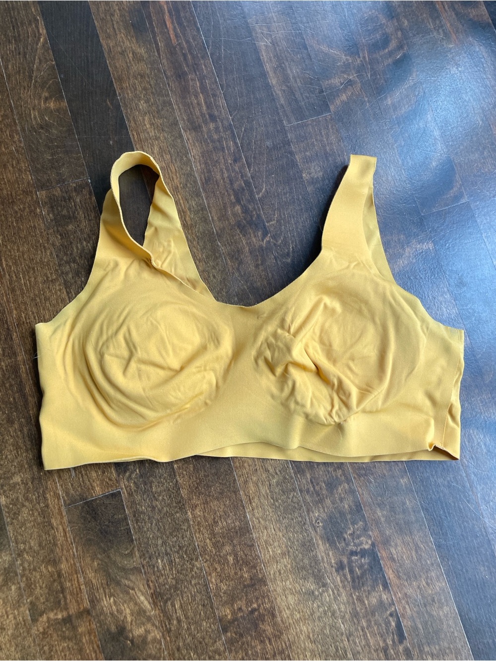 Knix Luxelift Pullover mustard L